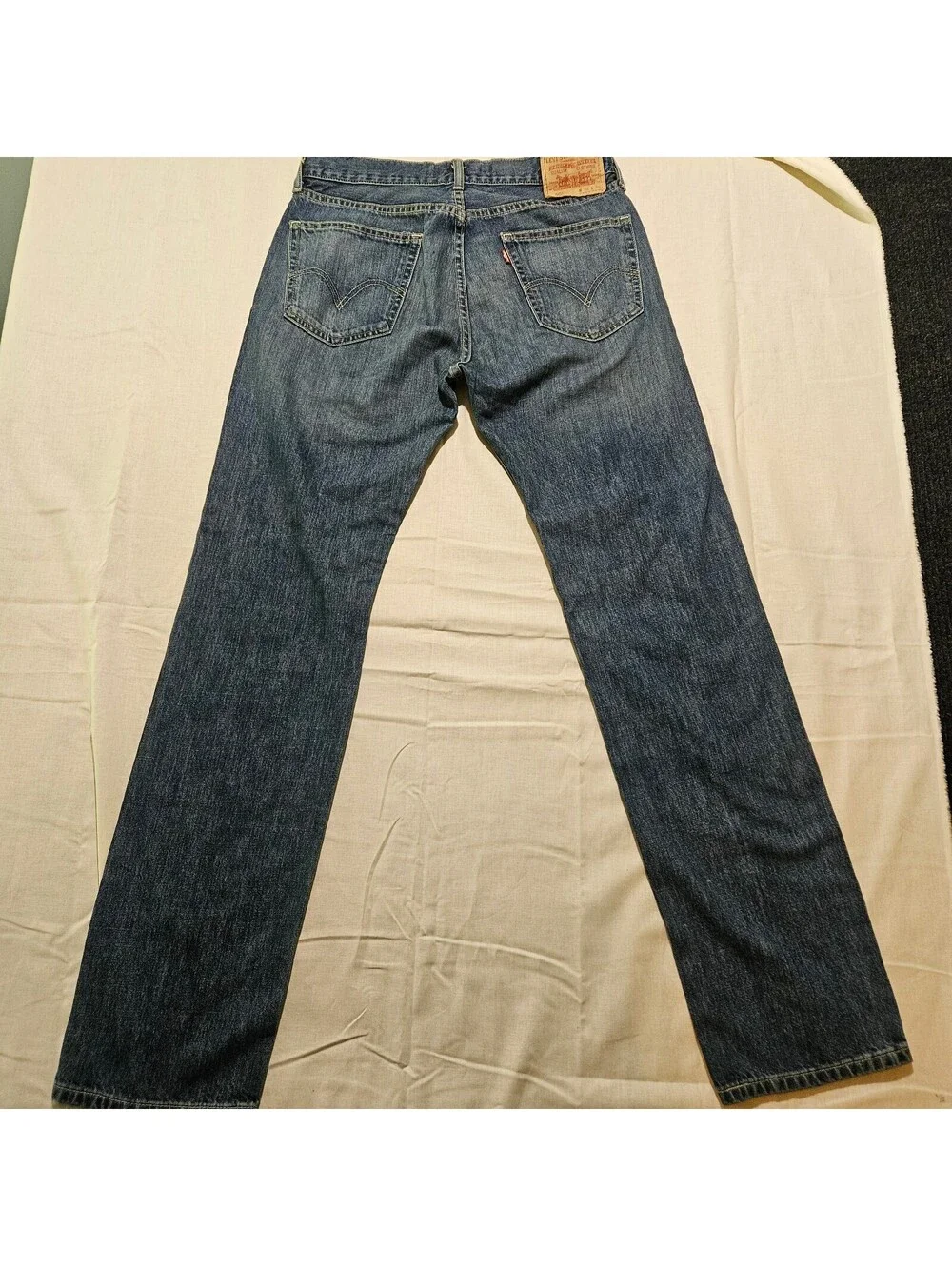 Levi's 505 Men's Straight Fit Blue Denim Jeans W32 L34